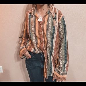 western button down vintage